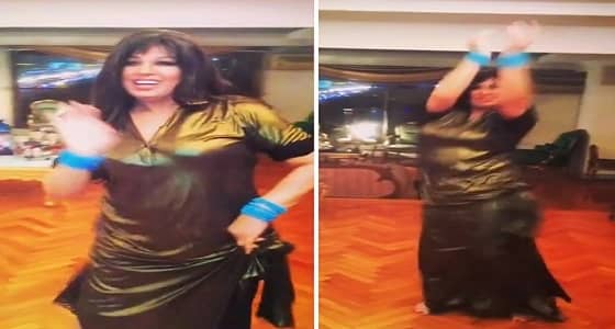 بالفيديو.. فيفي عبده تذهل متابعيها بوصلة رقص شرقي على أغنية غربية