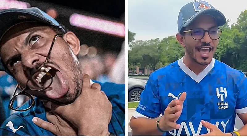 صاحب اللقطة الشهيرة في مباراة الهلال: لحد الآن أنا مو مصدق نفسي.. فيديو