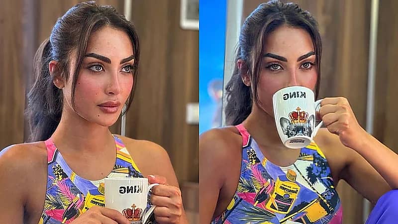 نور الغندور بإطلالة صيفية مثيرة وجمهورها : الله يقرفك لون جسدك مو لون وجهك .. صور