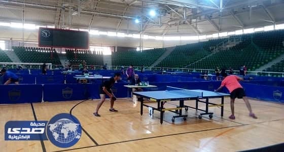 ‏انطلاق البطوله التصنيفيه لكرة الطاوله بمكة