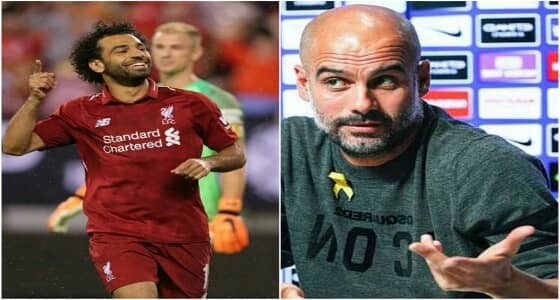 " جوارديولا " يستمر في توجيه الانتقادات لمحمد صلاح