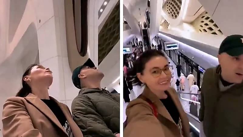 فيديو يوثق انبهار زوجين أجنبيين بتصميم مترو الرياض ويشعل مواقع التواصل