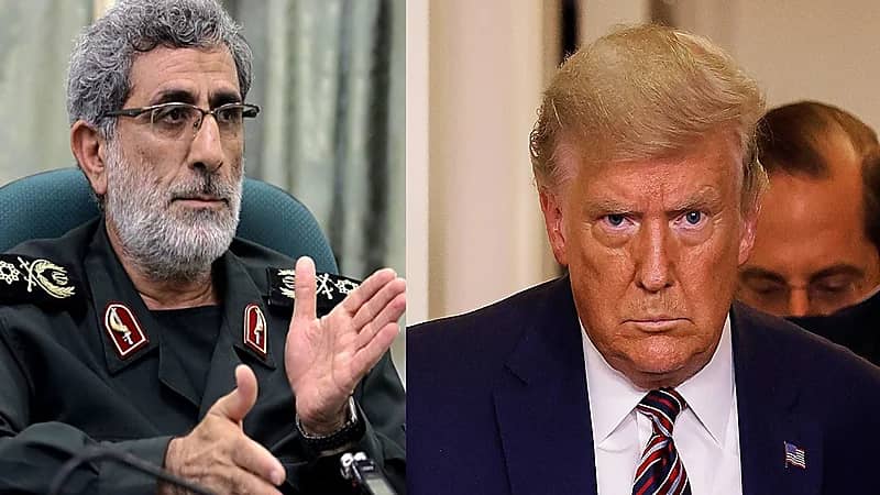 "قاآني" يتوعد ترامب بشأن اغتيال سليماني