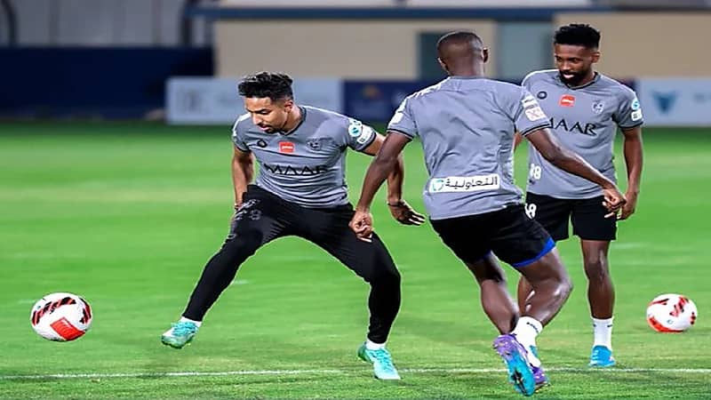الهلال يختتم تحضيراته لمواجهة الفيصلي