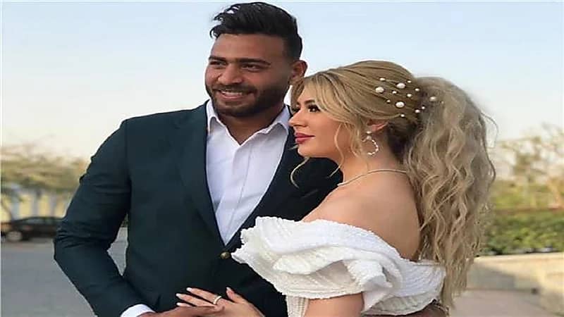 جدل بخصوص انفصال حارس الزمالك المصري عن زوجته الجزائرية