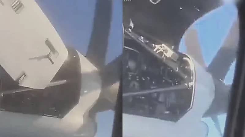 هبوط اضطراري لطائرة تايوانية بعدما تفكك محركها في الهواء .. فيديو