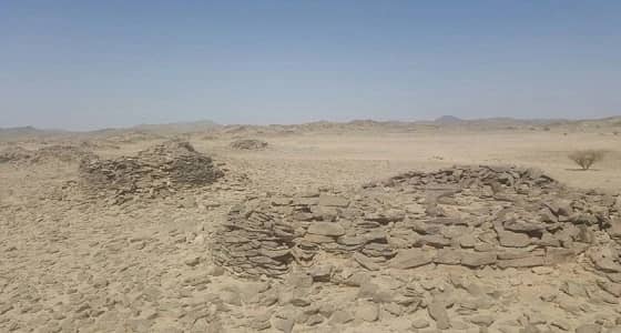 بالصور.. اكتشاف 90 منشأة حجرية بمركز " الحمضة "