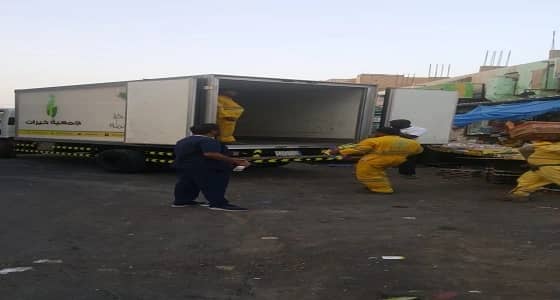 أمانة الرياض تسلم جمعية خيرات 110 طن خضروات خلال 3 أشهر