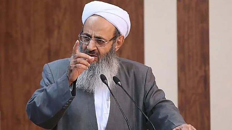 إمام أهل السنة بإيران: لا يمكنك صد أمة تتظاهر في الشوارع ويدعو لانتخابات بإشراف الأمم المتحدة