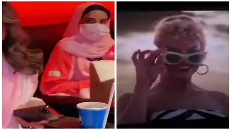 فتيات يتحولن لـ باربي قبل مشاهدة الفيلم بالرياض .. فيديو