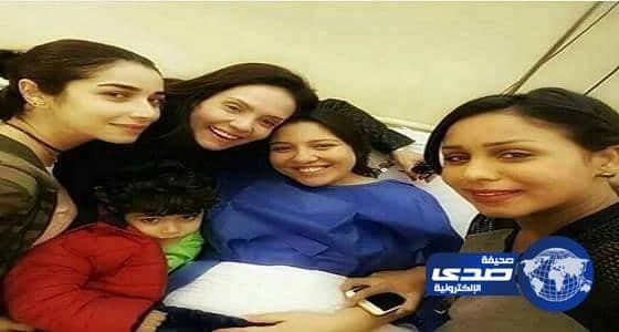 بالصور  مي كسّاب من غرفة الولادة بعدما أصبحت "أم فريدة"