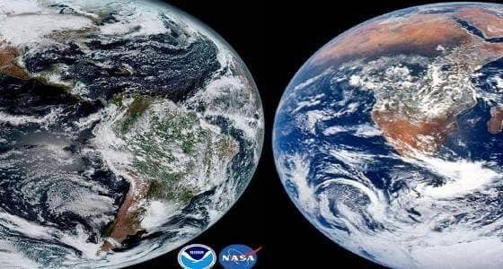 صور صادمة للأرض التقطت بفارق 45 سنة