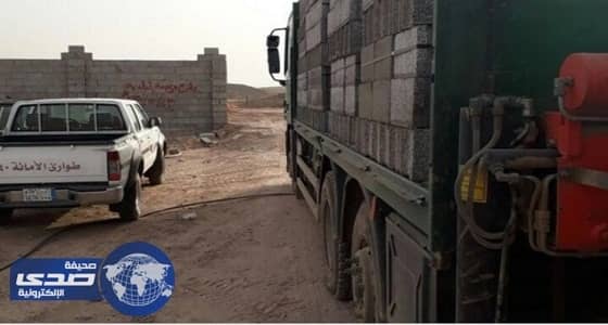 أمانة المدينة تضبط 3 تعديات على أراض حكومية