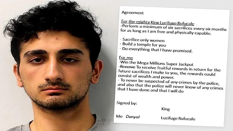 مراهق يتفق مع الشيطان على قتل النساء