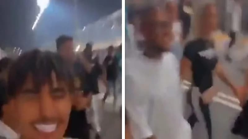  شاهد.. شاب يلاحق لاعب النصر أنسيلمو وزوجته ويثير الجدل 