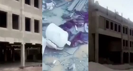 بالفيديو.. مدرسة مهجورة بالرياض تتحول لمأوى للمجهولين بعد توقف البناء من 7 سنوات