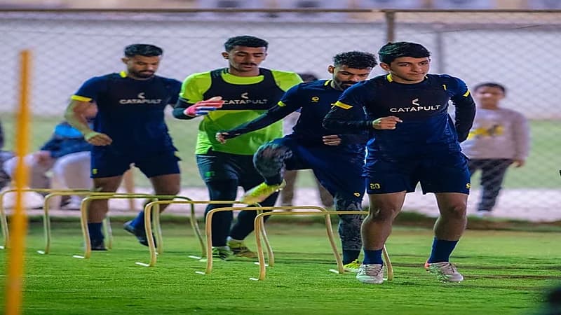 التعاون يجري مرانه الرئيسي استعداد لمواجهة الباطن وتأكد إصابة كاكو بكورونا "صور"