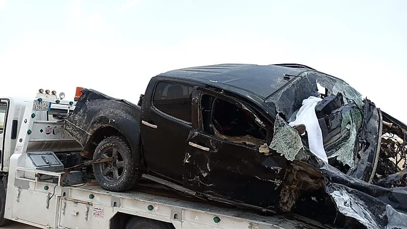 صور..وفاة 9 أشخاص في حادث مروع بحوطة بني تميم