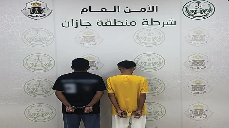 القبض على مواطنين لصدمهما مركبة لخلاف مع قائدها بجازان