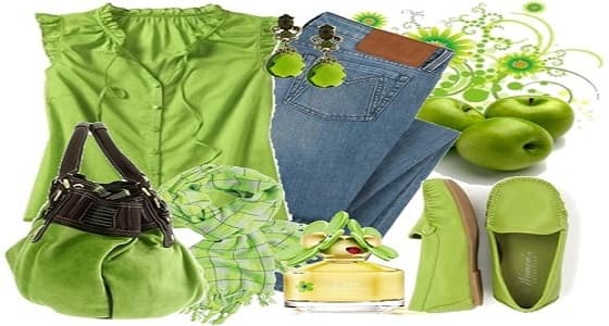 الأخضر التفاحي يتربع على عرش ألوان موضة ربيع 2018