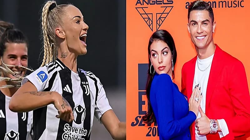 رسالة أليشا ليمان إلى رونالدو تثير غضب جورجينا