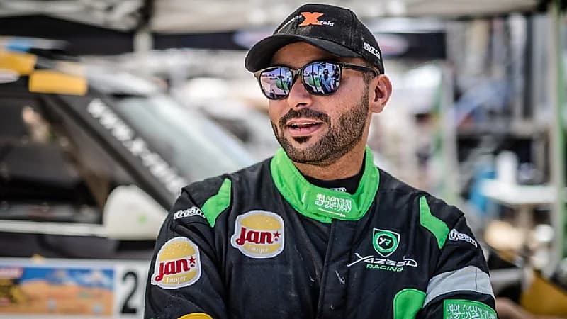 يزيد الراجحي يحقق لقب رالي أبو ظبي 2023