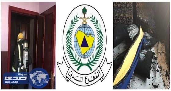 اصابة مقيم عربي اثناء اندلاع حريق باحد العمارئر بأبها
