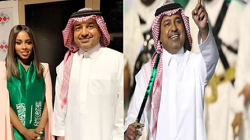 بالفيديو.. داليا مبارك توجه رسالة لـ راشد الماجد: هيحسدوني لأني بجوارك