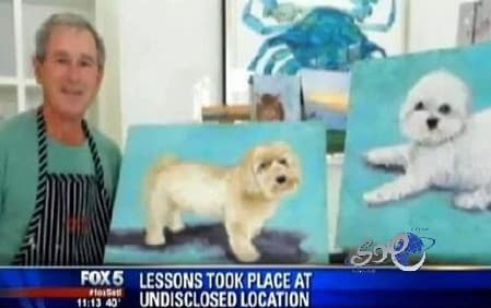 بوش.. من الرئاسة إلى الرسم