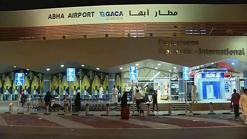 اعتراض مسيرة مفخخة أطلقت باتجاه مطار أبها الدولي