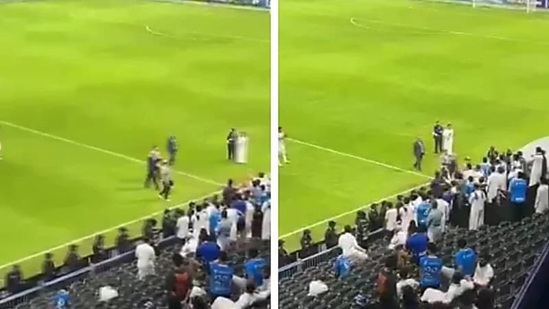 لاعبو العين يحيون جماهير الهلال عقب المباراة .. فيديو