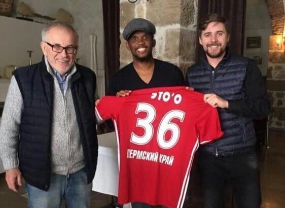 الكاميروني ايتو ينتقل الي اكمار الروسي