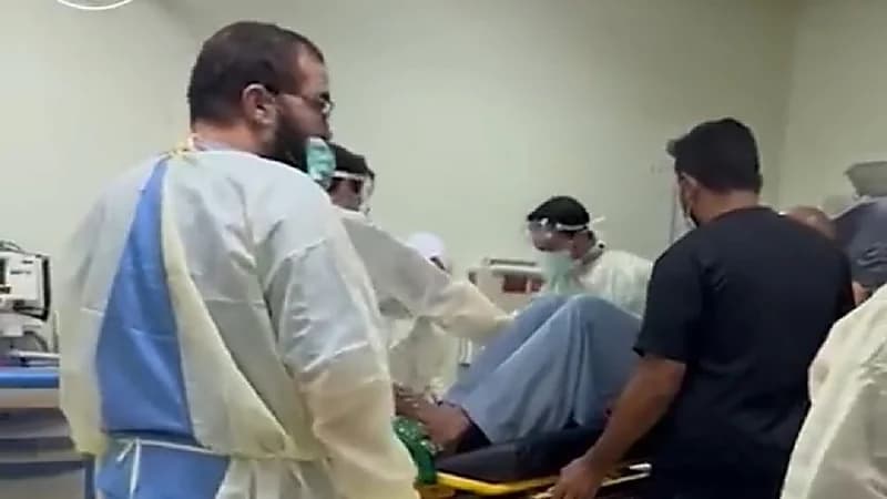 بالفيديو.. ‏حاجّ باكستاني أُصيب بأزمة قلبية بمنشأة الجمرات