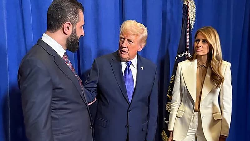 الشرع يلتقي ترامب في نيويورك بحضور ميلانيا.. صور