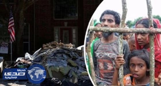بالصور.. قطر تتبرع بـ 30 مليون دولار لمتضرري إعصار أمريكا وتتجاهل مأساة المسلمين ببورما