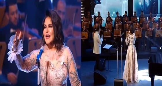 بالفيديو.. أحلام تسحر الجمهور بإطلالتها في حفل الكويت