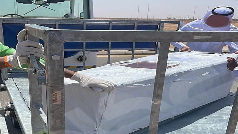 وصول جثمان مواطن إلى مطار عرعر بعد مقتله في المغرب