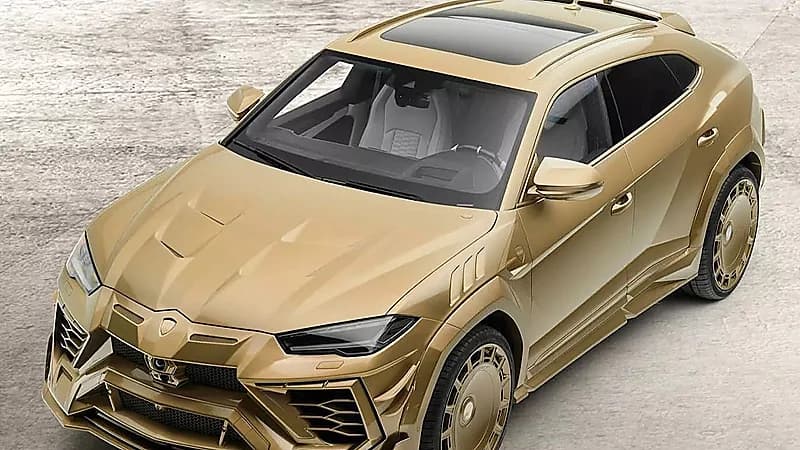 لامبورجيني أوروس تعلن عن نسختها الجديدة المطلية بالذهب بقوة 900 حصان .. صور