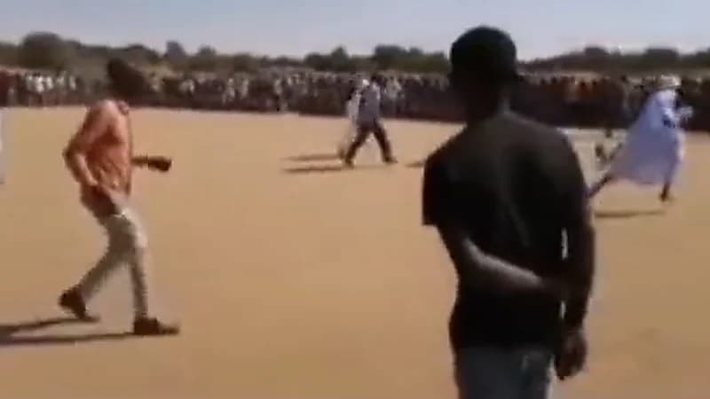 بالفيديو.. مسنين يشاركون في مسابقة إمساك الدجاجة للزواج مرة ثانية