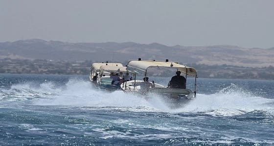 " حرس الحدود " يباشر التحقيق في واقعة اصطدام لنشين بالخريبة