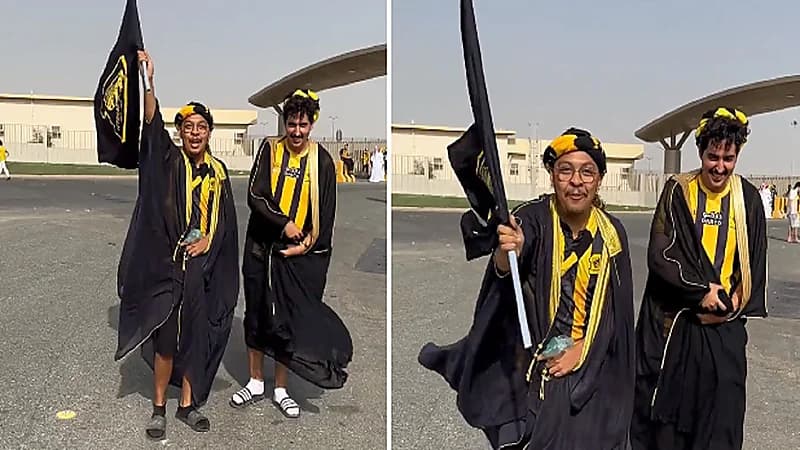 مشجع اتحادي: فرحتي اليوم بالتتويج أطلق من يوم زواجي.. فيديو