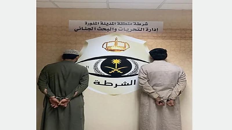 ضبط 3 مقيمين سرقوا مواد وكيابل كهربائية في المدينة المنورة