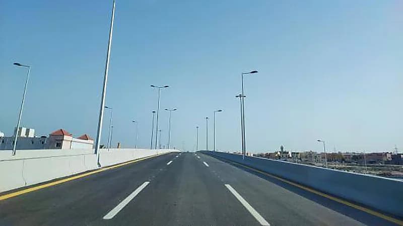 افتتاح جسر طريق الأمير نايف بن عبد العزيز مع امتداد “الرياض الدمام السريع” (فيديو)
