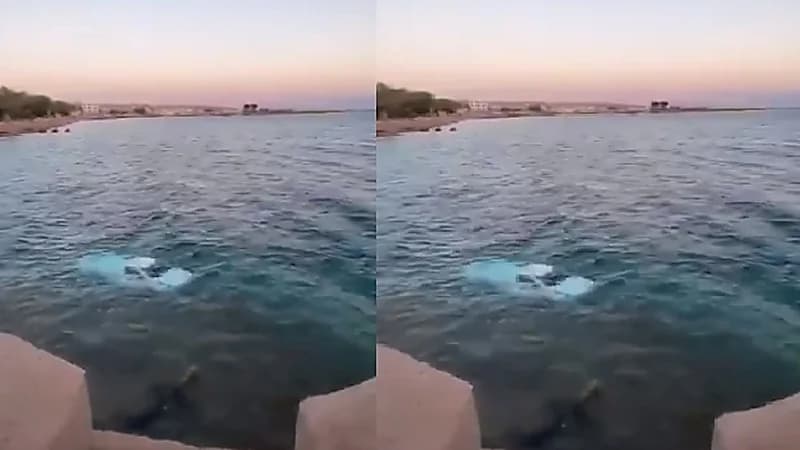 سقوط سيارة مواطن في بحر حقل بعدما فقد السيطرة عليها