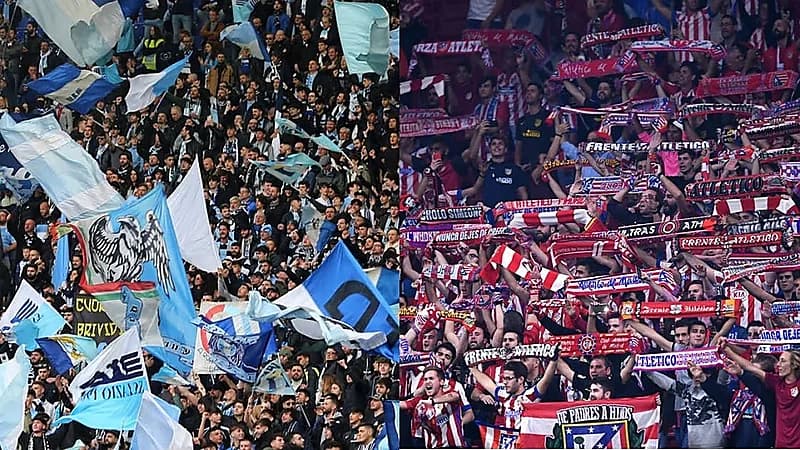 "يويفا" يعاقب لاتسيو وأتلتيكو بسبب عنصرية الجماهير