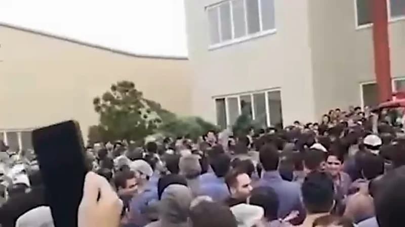 بالفيديو.. إضراب العمال في تبريز الإيرانية لدعم انتفاضة الشعب ضد "الملالي"