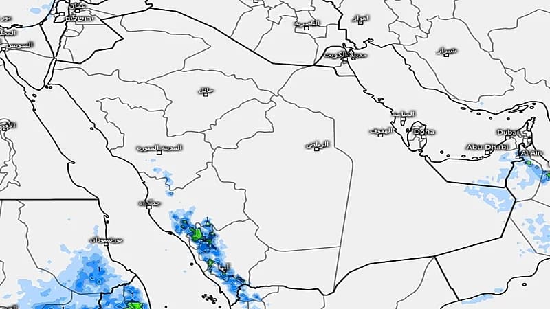 "المسند": متوقع تشكل الغيوم الممطرة على عدة مناطق