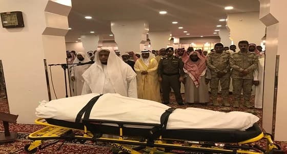 تشييع جثمان الشهيد " البيشي " بحضور محافظ بيش