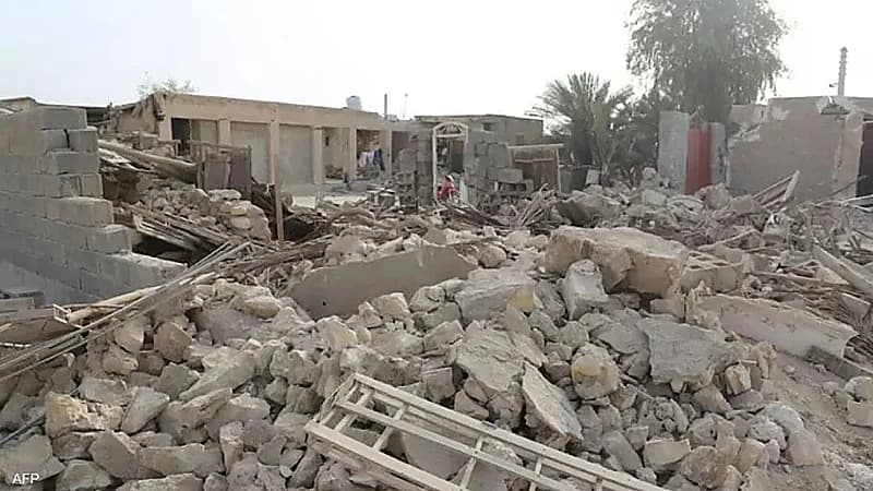 زلزال بشدة 5.7 درجة يضرب إيران