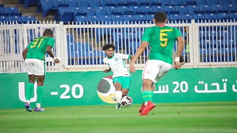 أخضر الشباب يتغلب على نظيره الموريتاني بثنائية